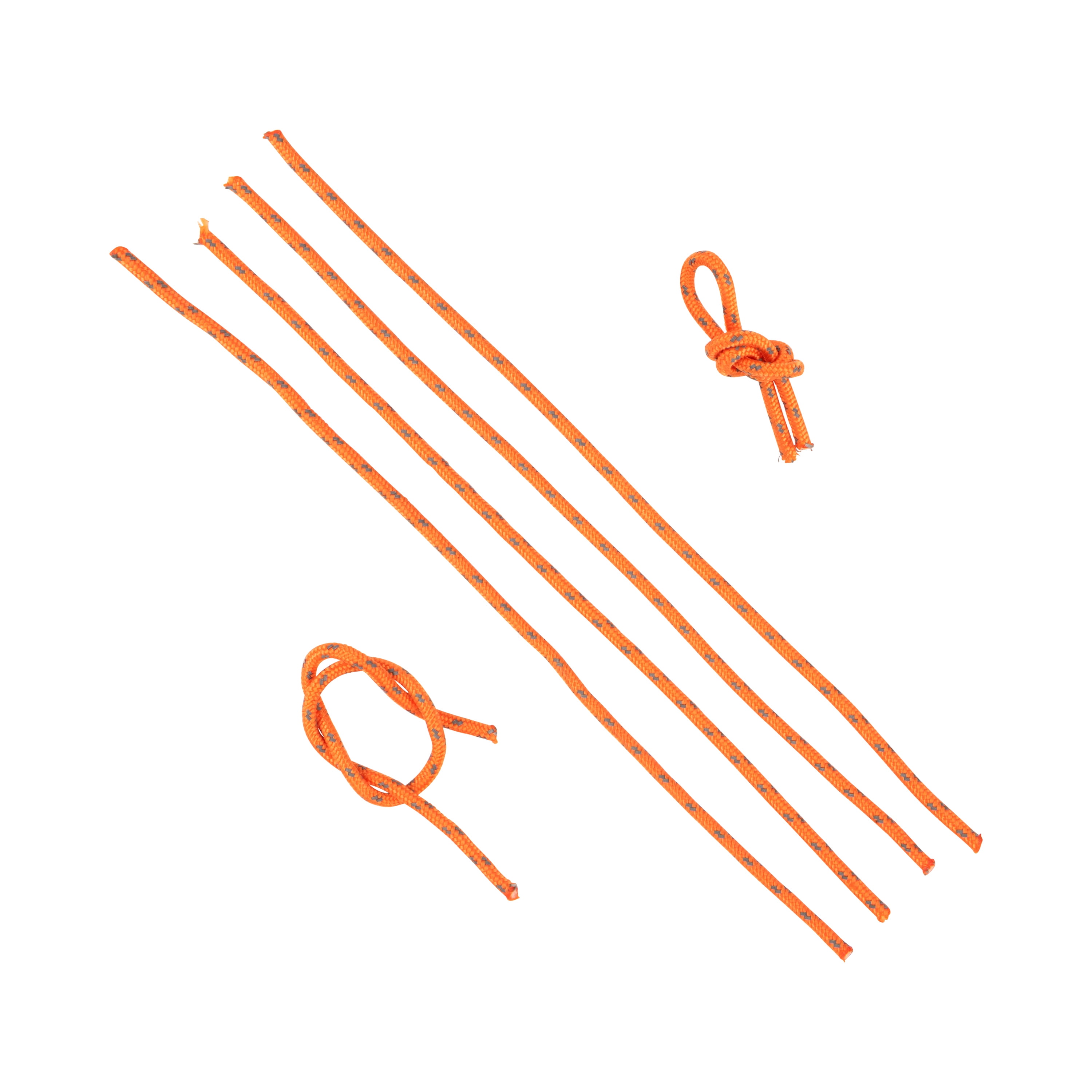 Allen Company 10" Highly Reflective Twistable Flagging Cord Tape, 6 Ct, Reflective Orange, Polyester