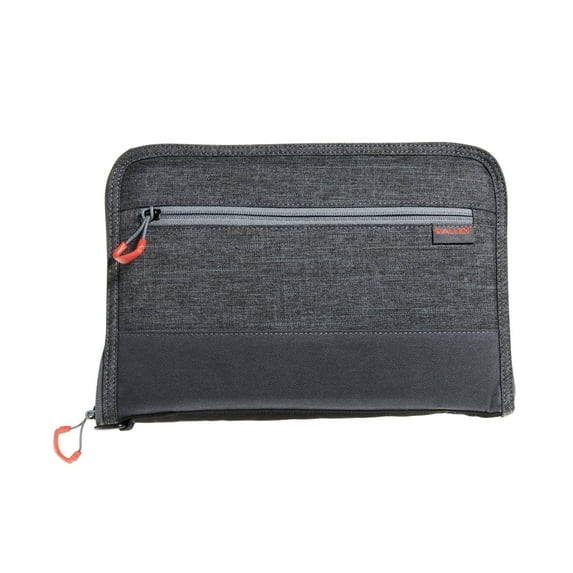 Allen Company 11" Auto-Fit 2.0 Deluxe Handgun Case, Gray/Red