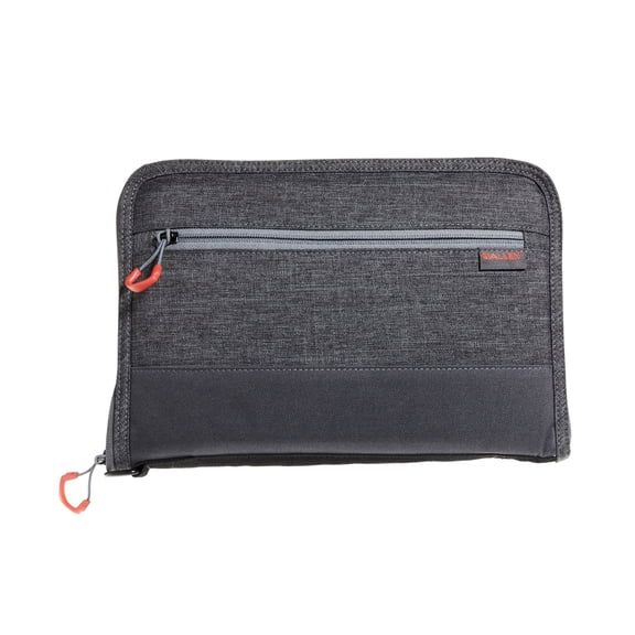 Allen Company 11" Auto-Fit 2.0 Deluxe Handgun Case, Gray/Red