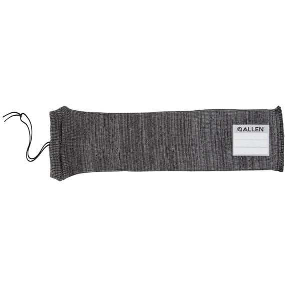 Allen Company 14" Gun Sock with Writeable ID Label, 14", Gray