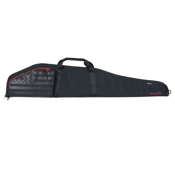 Allen Company 48 In Lincoln Lockable Gun Case, Black with Flag