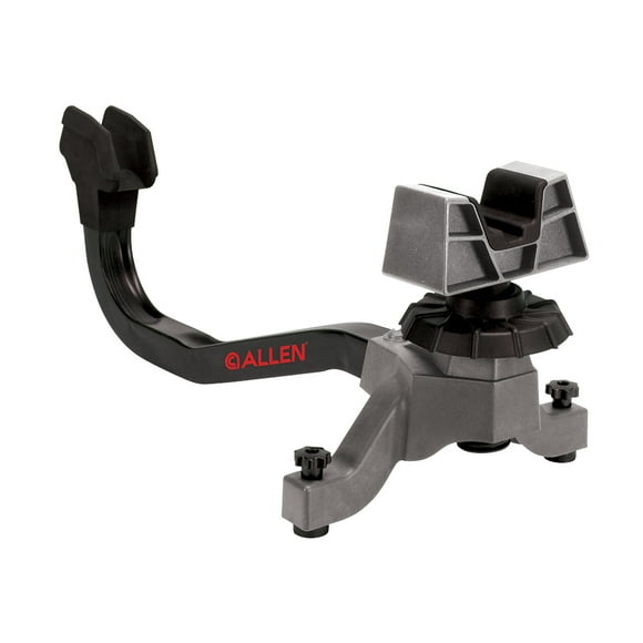 Allen Company Accutrak Large Adjustable Front & Rear Shooting Rest, Black & Gray, Steel, 21920A, 28"