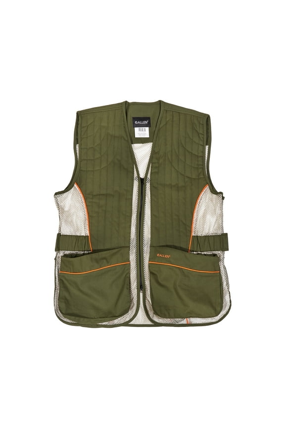 Ace Shooting Vest, Ambidextrous, X-Large2-XL, Olive