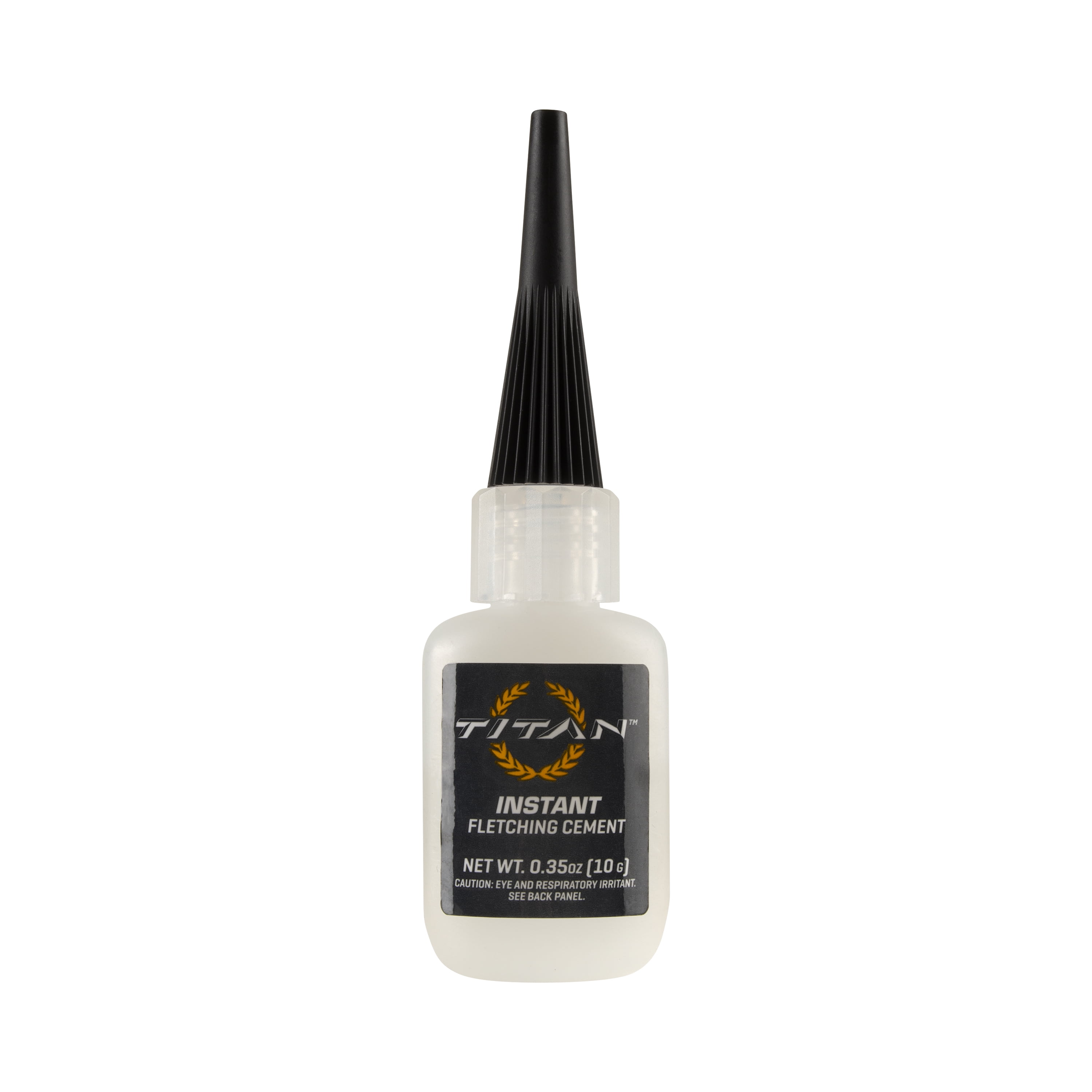 Allen Company Archery Fletching Glue Cement, Carbon, Fiberglass, Aluminum, Wood Arrows, Clear, 0.35 oz