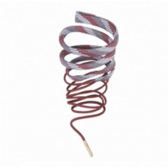 Allen Company Bore-Nado Handgun Bore Cleaning Rope, 9mm & .357 Cal., Red/White/Gray