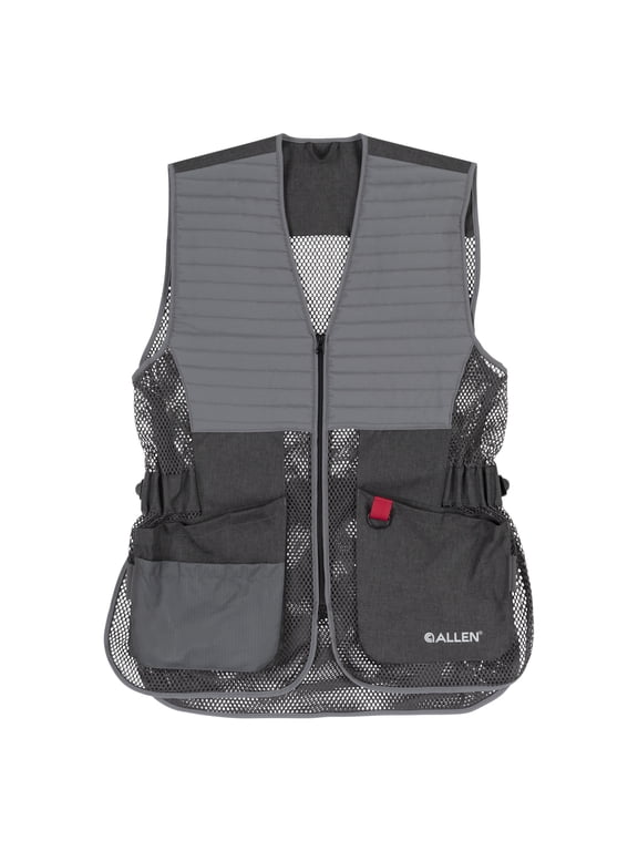 Competitor Shooting Vest, Fits M/L, Gray