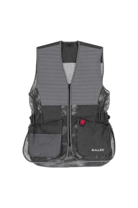 Competitor Shooting Vest, Fits M/L, Gray