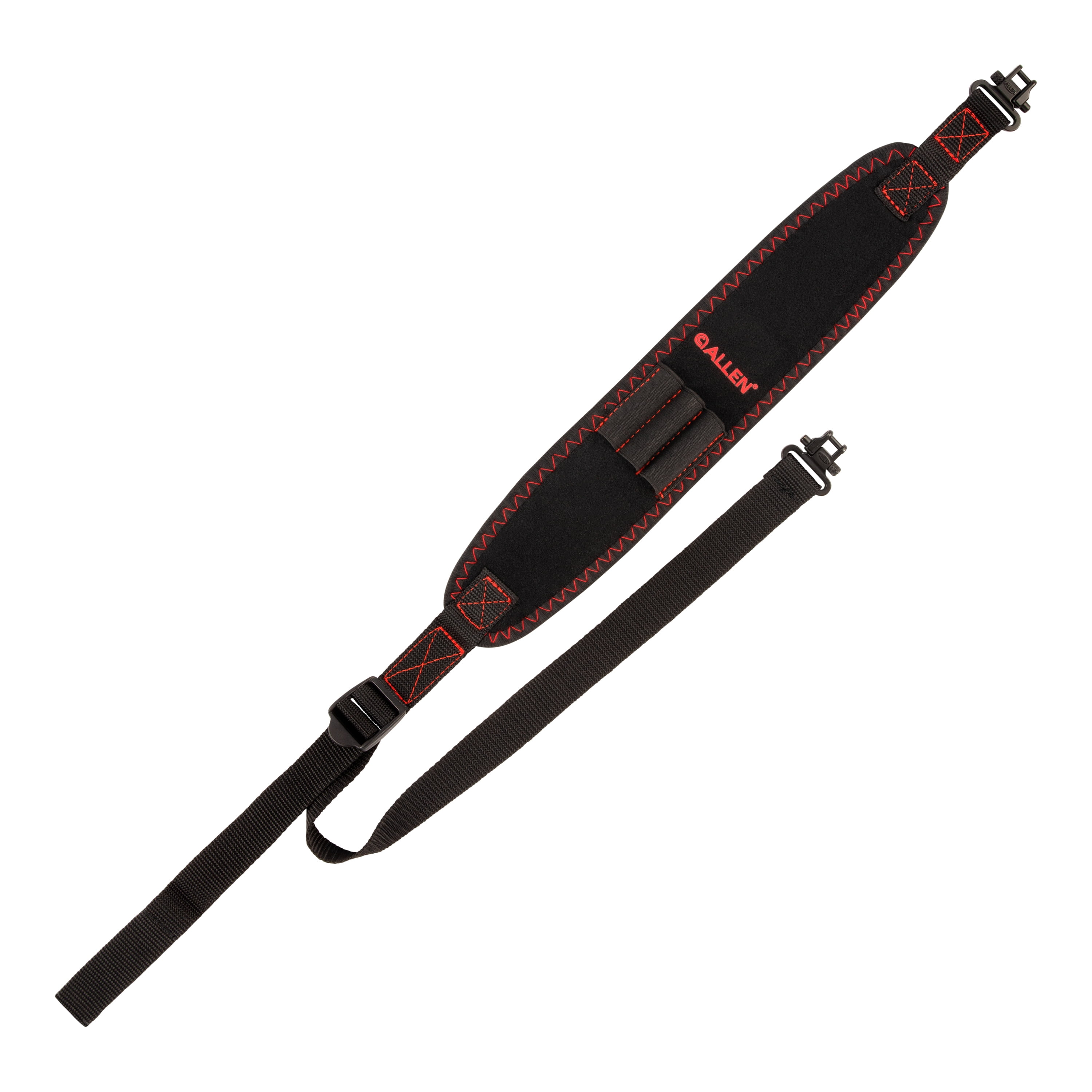 Allen Company Daytona Neoprene Firearm Sling, Adjustable Length 21" to 42"L, Black