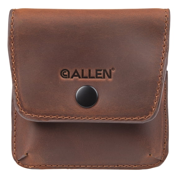 Allen Company Del Norte Leather Belt Loop Ammo Holder, Holds 6 Cartridges, Brown