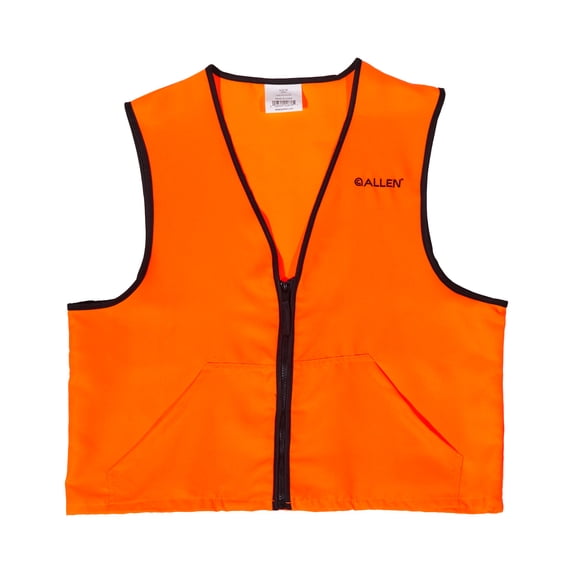Allen Company Deluxe Blaze Orange Safety & Hunting Vest, Medium