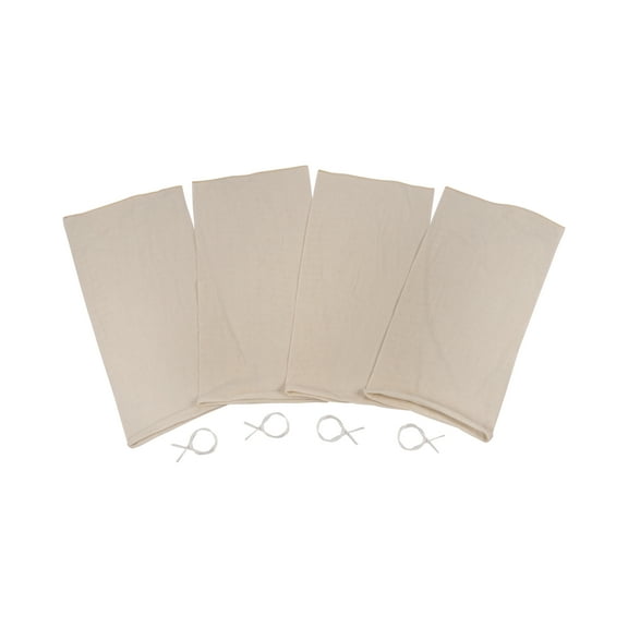 Allen Company Deluxe Deer Quarter Game Bags, 28"L X 12"W, 4-Bags, Natural