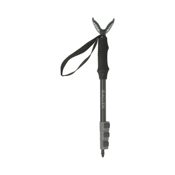 Allen Company Deluxe Shooting Stick, Adjusts 16.25"-45", Black, Aluminum, Model 21631A