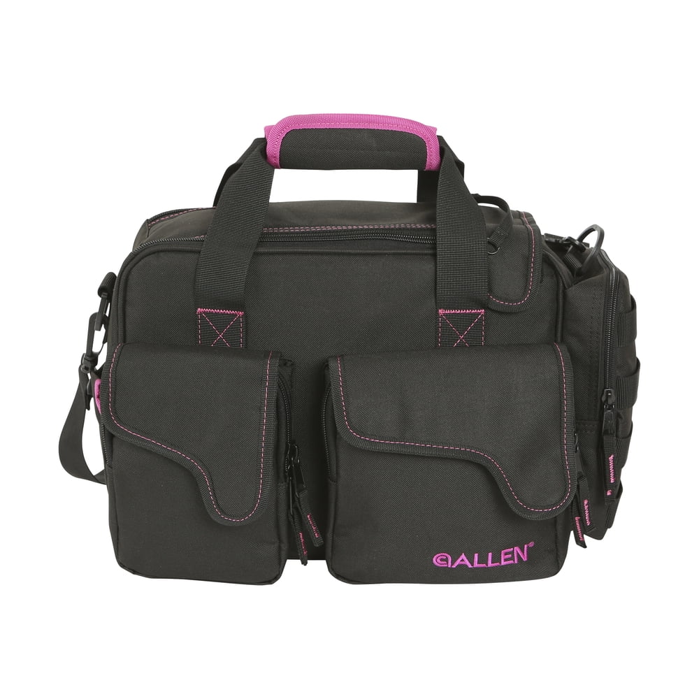 Allen Company Dolores Women's Pistol Gun Case Range Bag, Black, Polyester, Model 18301