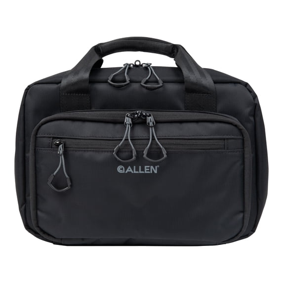 Allen Company Double Pistol Bag, 2-Sub Compact Handguns Under 6 In, Black