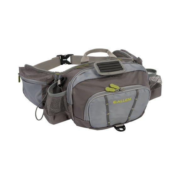Allen Company Eagle River Lumbar Fly Fishing Pack, Gray/Lime