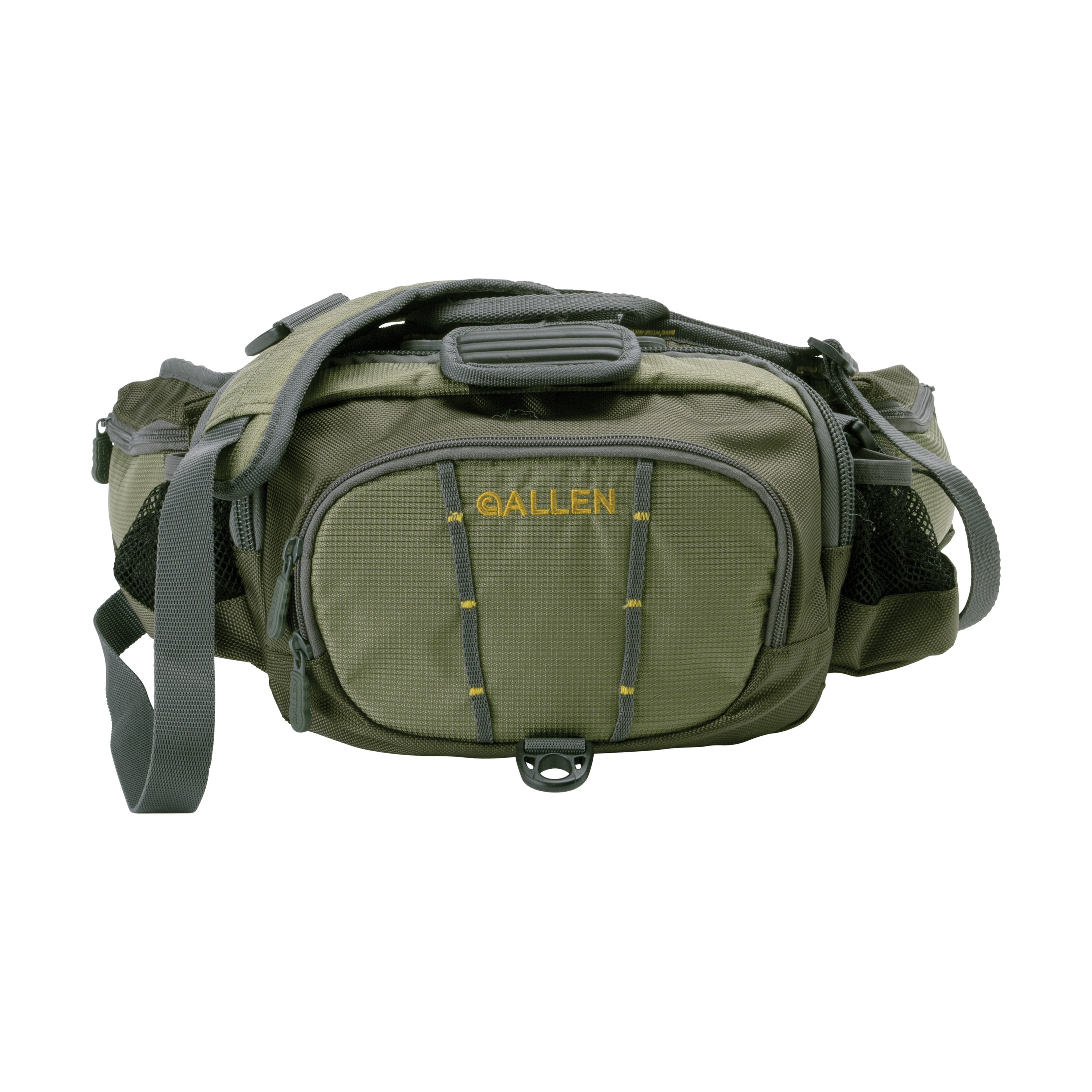 Allen Company Eagle River Lumbar Fly Fishing Pack, Olive Green 