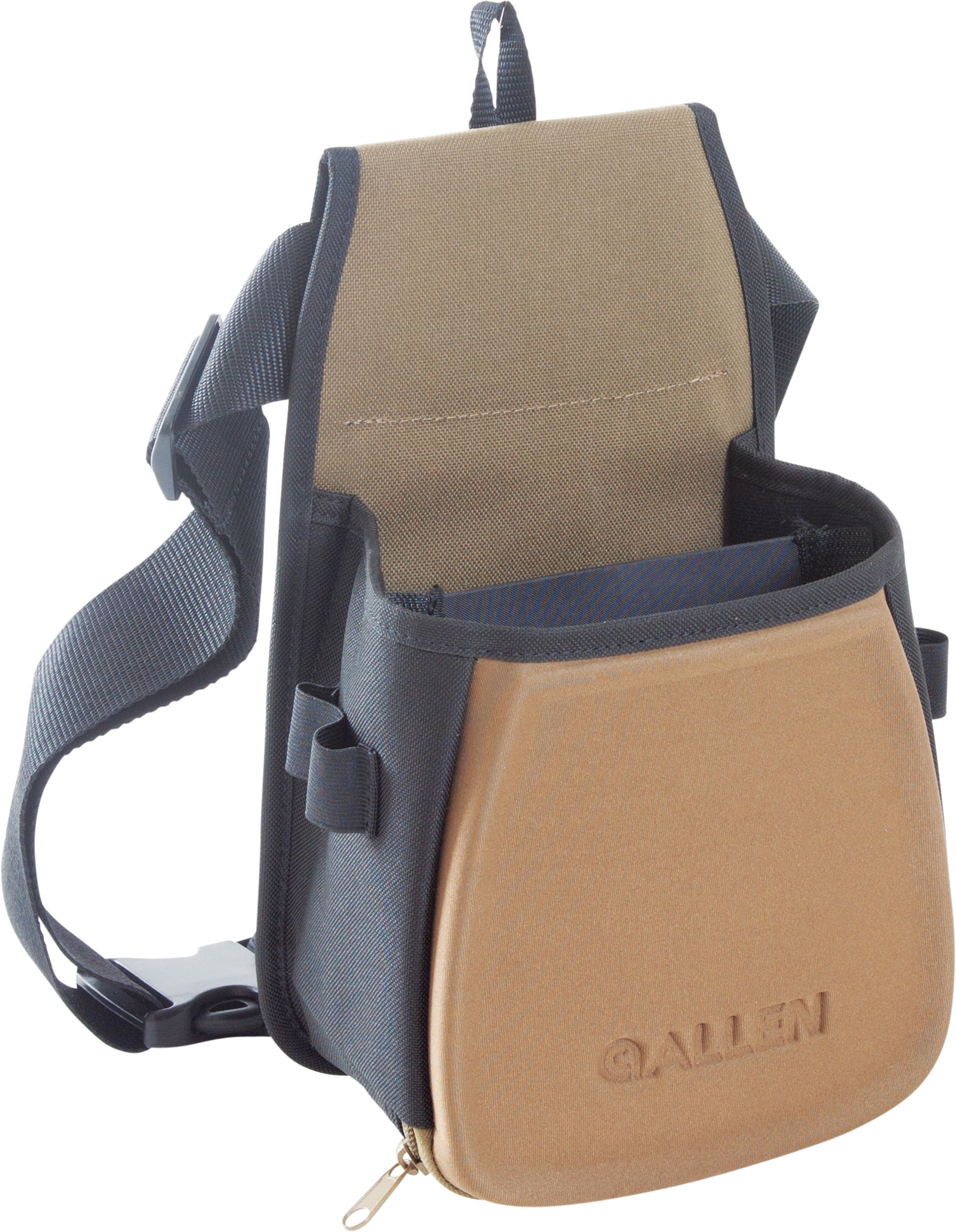 Allen Company Eliminator Basic Double Compartment Shooting Bag, Brown