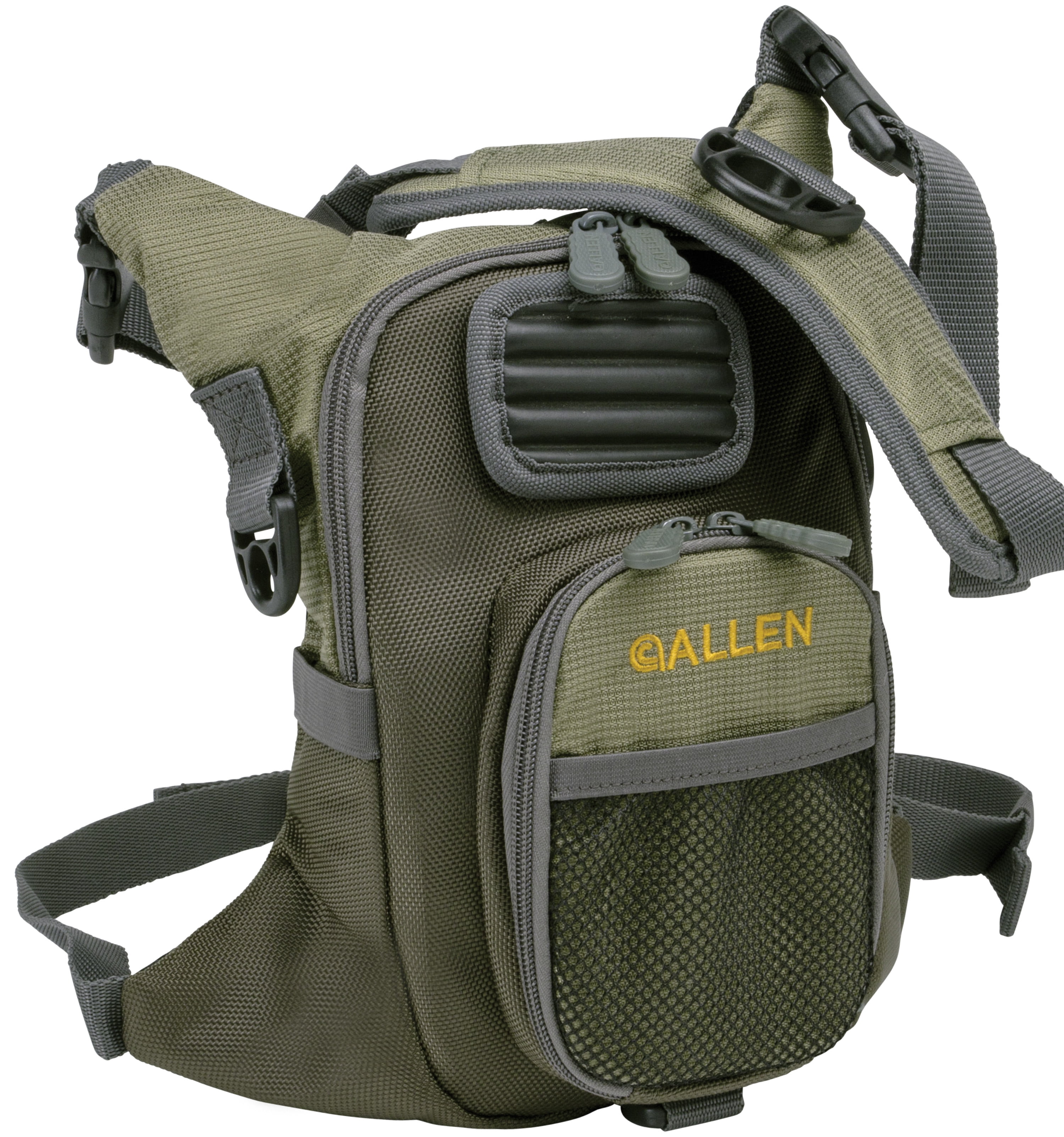 Fly Fishing Chest Pack Bag / Outdoor Sports Fishing Pack ArmyGreen (8.5 x  4.8'') 601279546123