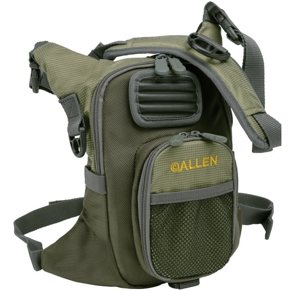 Allen Company Fall River Fly Fishing Chest Pack, Green