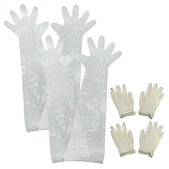 Allen Company Field Dressing Gloves, 4-Pack
