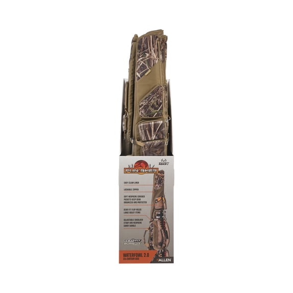 Allen Company Gear Fit Pursuit Punisher 2.0, Waterfowl 52" Shotgun Case, Realtree Max-7®