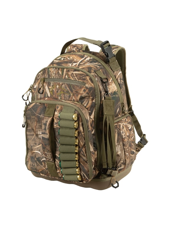 Camo Waterfowl Hunting Backpack, Realtree Max-5, Polyester, 19201