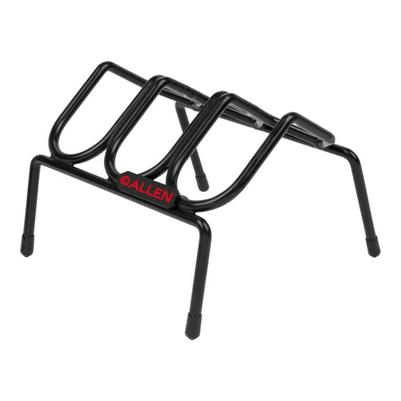 Allen Company Handgun Rack Steel Storage Holds 3 Pistols Black