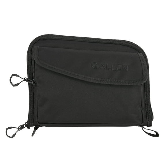 Allen Company Lockable Autofit Handgun Case, 10" L x 8" W, Black