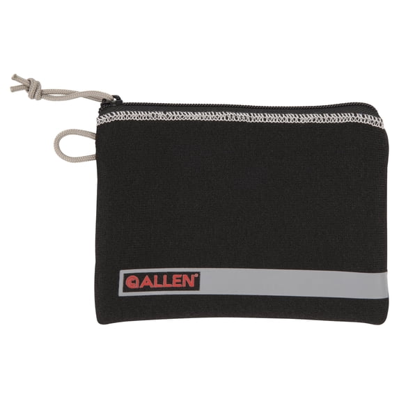 Allen Company Lockable Handgun Soft Case, Id Label, Compact 5" to 7" Pistols, Black, Polyester, 3626