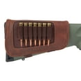 thumbnail image 1 of Allen Company New Castle Leather Buttstock Shell Holder Rifle Ammo Carrier, Holds 7 Cartridges, Brown, 1 of 10