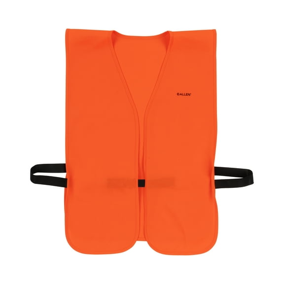 Allen Company Adult Hunting Safety Vest - Adjustable Breathable Design - Blaze Orange Allen Company Adult Hunting Safety Vest Adjustable Blaze Orange