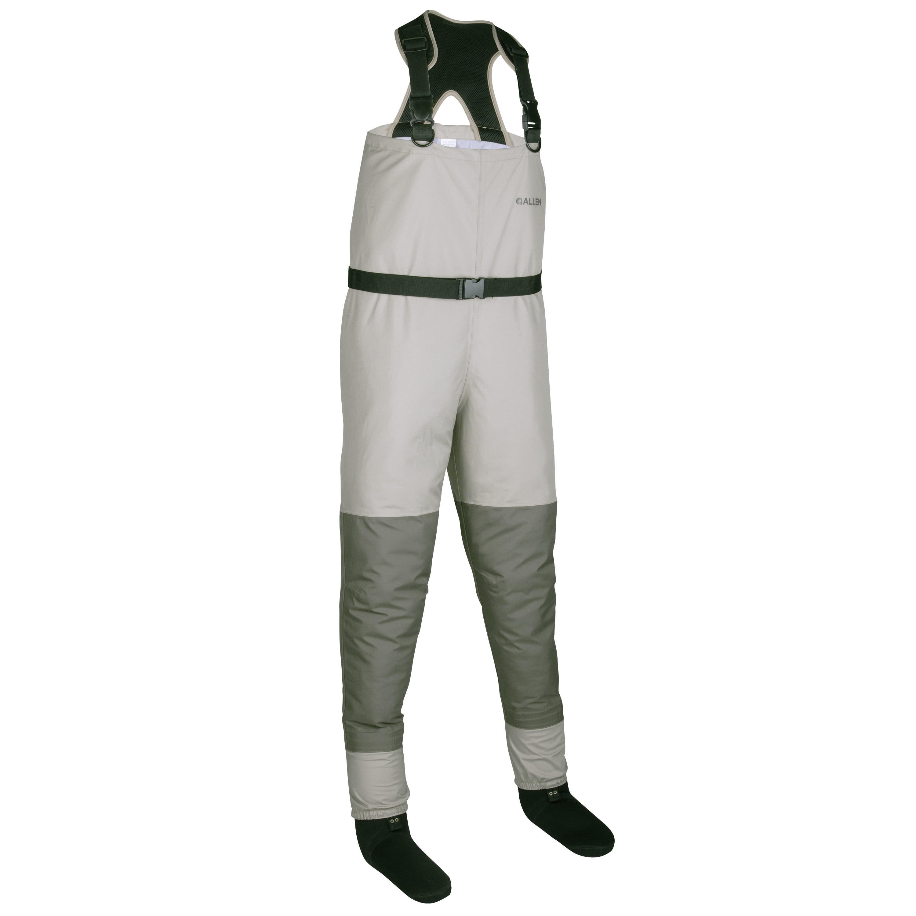Allen Company Platte Pro Breathable Fishing Chest Wader, Small, Gray