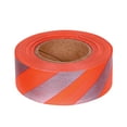 thumbnail image 1 of Allen Company Reflective Flagging Tape, 150' L x 0.787"W, Orange, Polyester, 0.01", Model 46, 0.25 Lb, 1 of 14