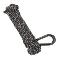 thumbnail image 1 of Allen Company Reflective Hoist Rope, 25'Feet Long, Black, 1 of 7