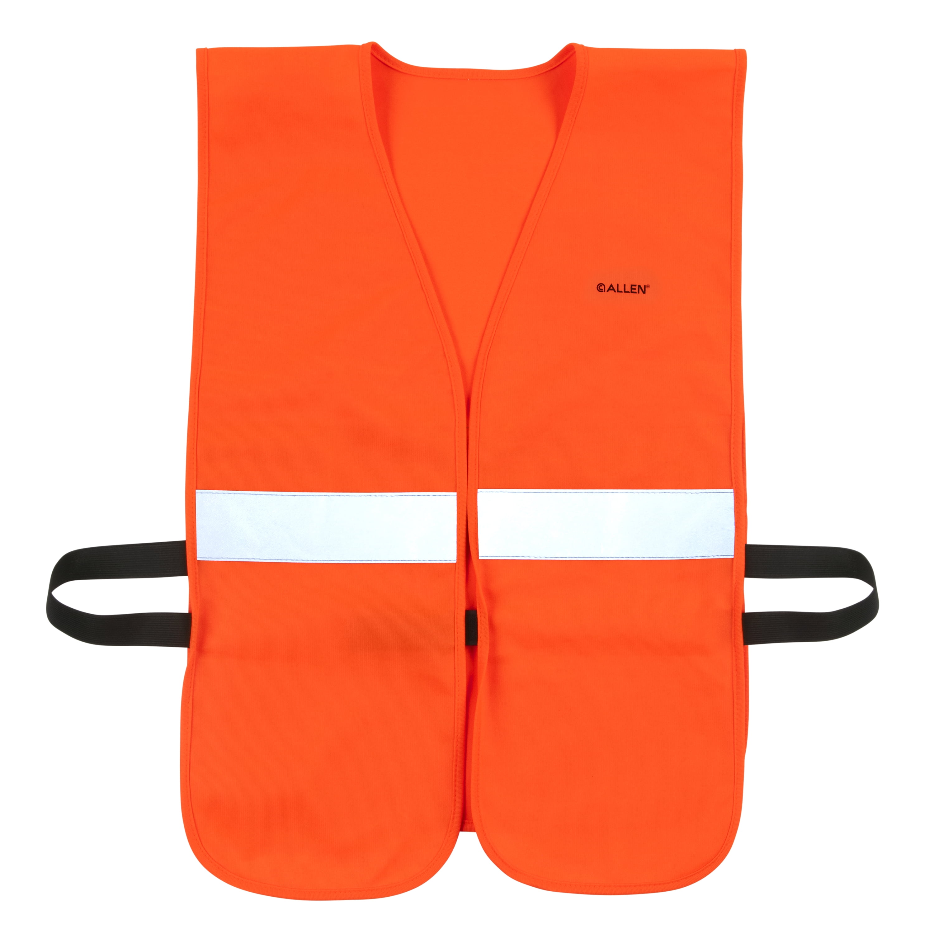 Allen Company Reflective Safety Vest, Blaze Orange, One Size Fits Most, Adult