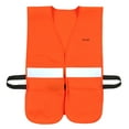 thumbnail image 1 of Allen Company Reflective Safety Vest, Blaze Orange, One Size Fits Most, Adult, 1 of 8