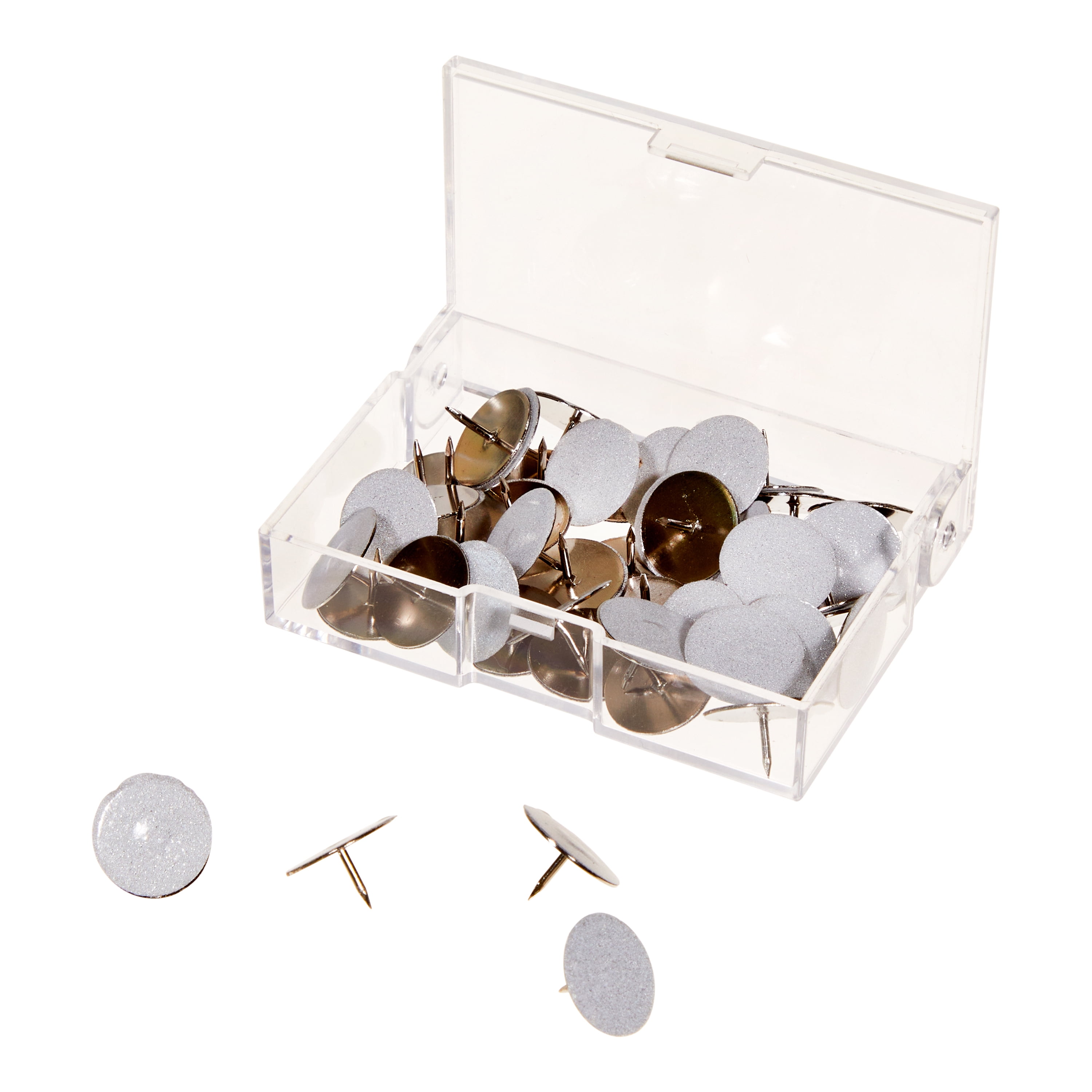 Allen Company Reflective Trail Marking Tacks, 50-Pack, White, 0.25 in, 0.1 lb
