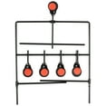 thumbnail image 1 of Allen Company Rimfire Steel Spinning & Resetting Shooting Target, .22 Cal. & Air Guns, Black/Orange, 1 of 4