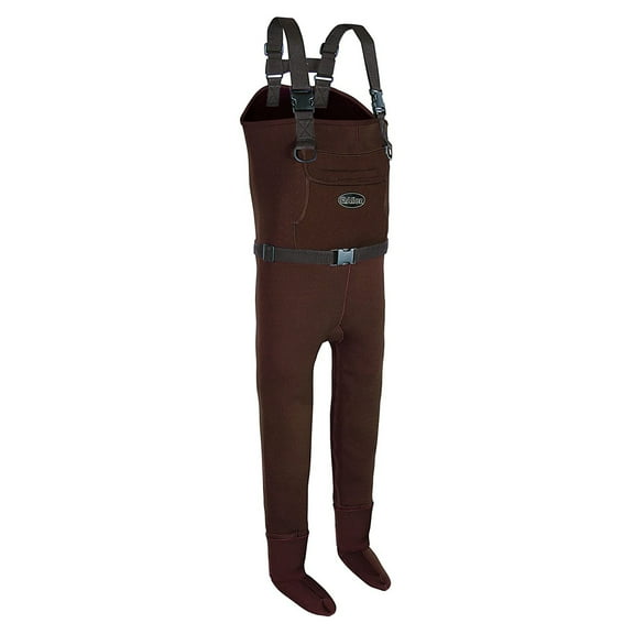Allen Company Rock Creek Stocking Foot Neoprene Fishing Chest Waders, X Large