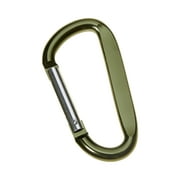 Allen Company 3 Inch General Purpose Carabiner - Lightweight Aluminum - Green