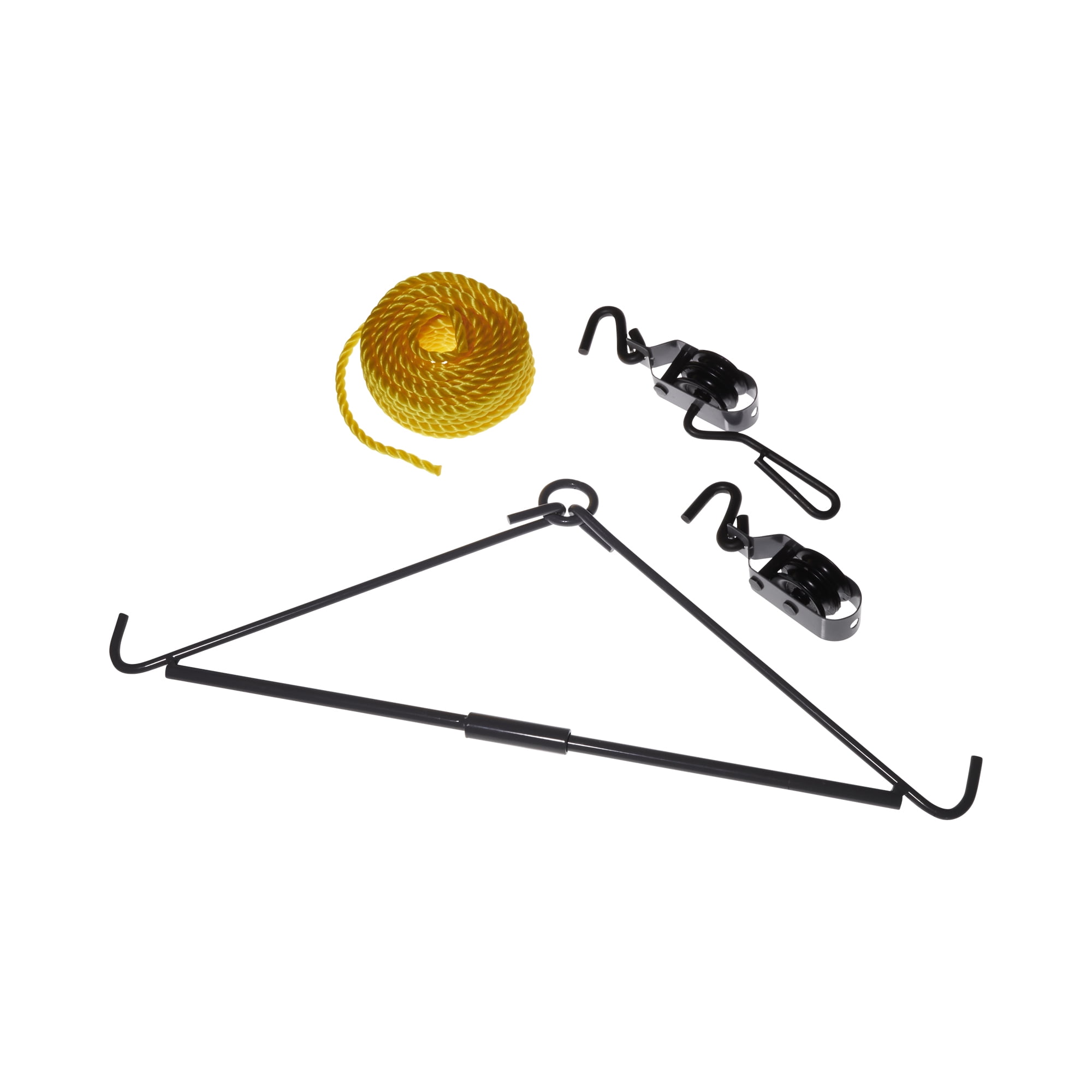 Allen Company Steel Gambrel Kit - 500 Pound Capacity Manual Hoist - Collapsible Design