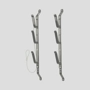 Allen Company Steel Three Firearm Locking Truck Window Rack, Fits Most Rifles, Black
