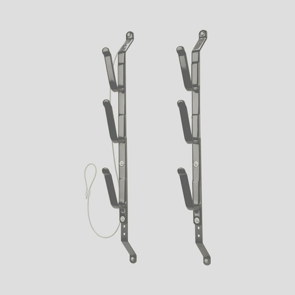 Allen Company Steel Three Firearm Locking Truck Window Rack, Fits Most Rifles, Black