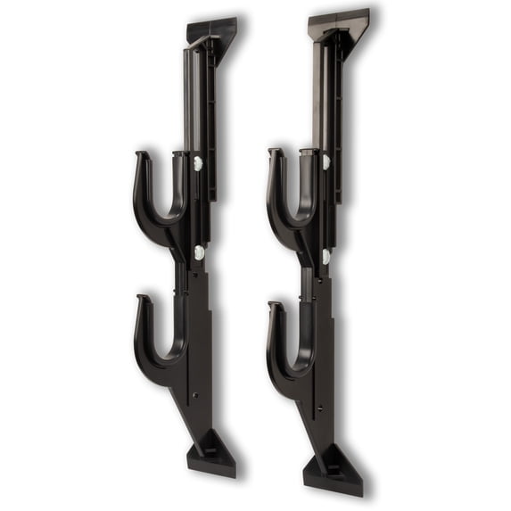 Allen Company Truck Gun Rack for Rear Window - Holds Two Shotguns, Rifles, Bows, or Tools, Black