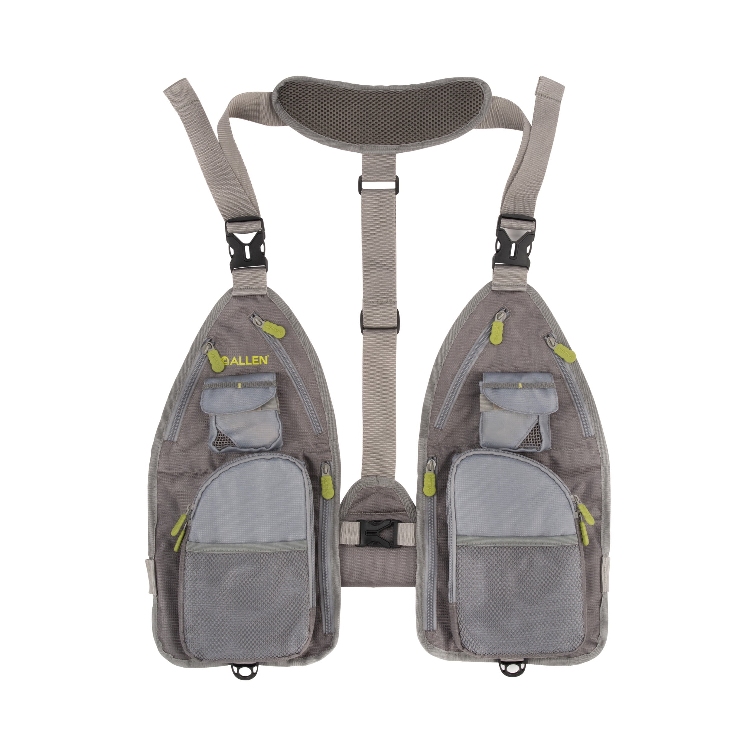 Allen Company Ultra-Light Gallatin Fly Fishing Strap Vest, Gray