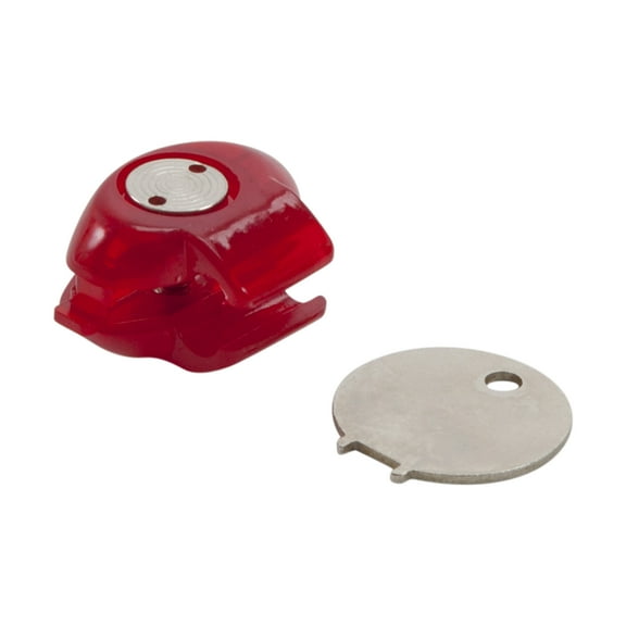 Allen Company Universal Firearm Trigger Gun Lock, Key Lock, Red, Steel, 18511, 1"