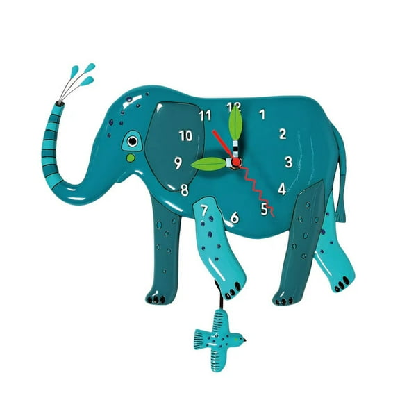 Allen Designs Gentle Giant Elephant Clock