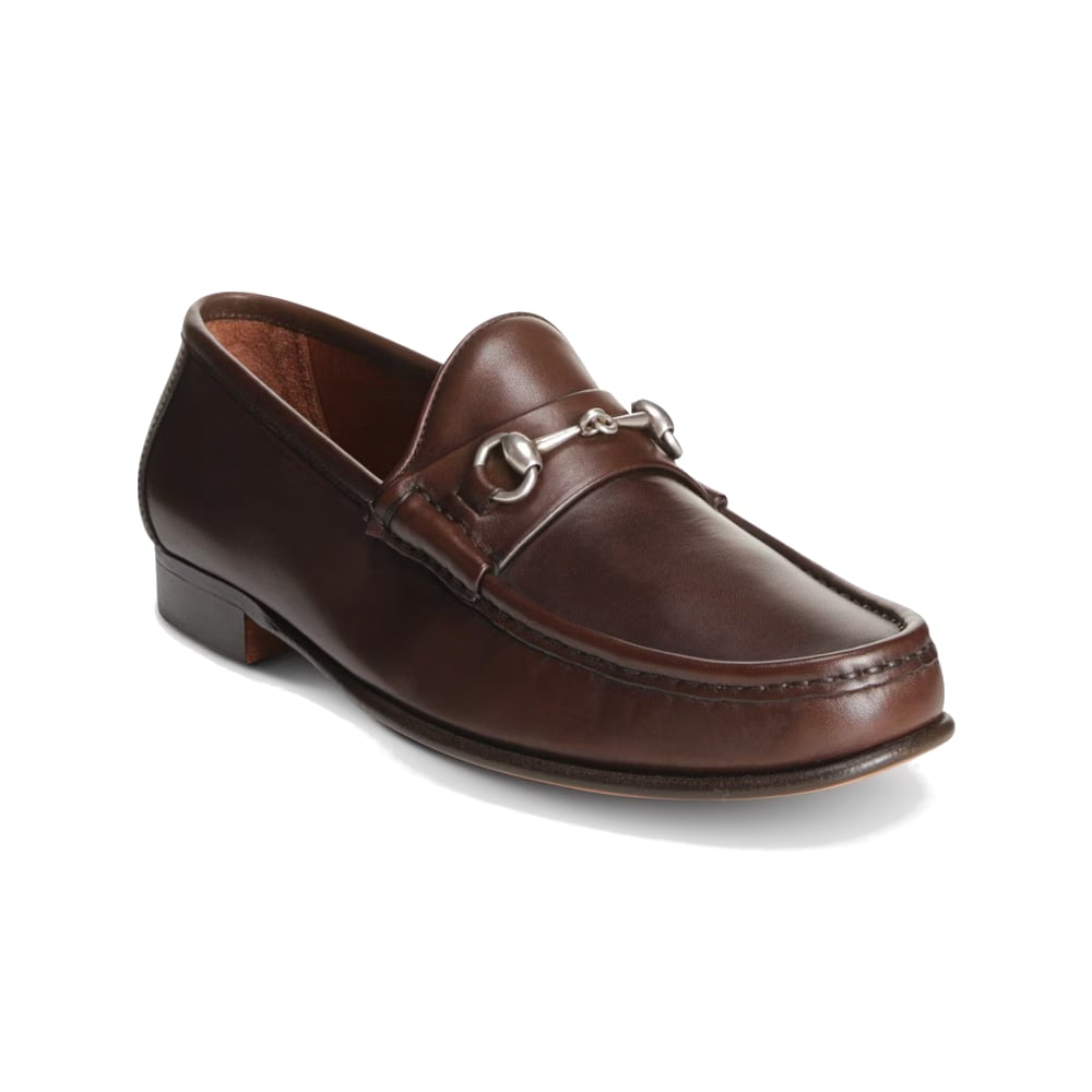 Allen Edmonds Men's Verona II Leather Loafers (Brown, 9.5)