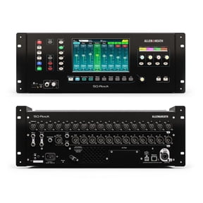 Allen & Heath SQ-Rack 48 Channel / 36 Bus & 96 kHz Rackmount Digital Mixer