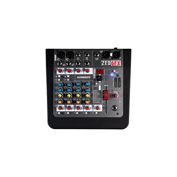 ZED-6FX Compact 6 Channel Mixer w/FX
